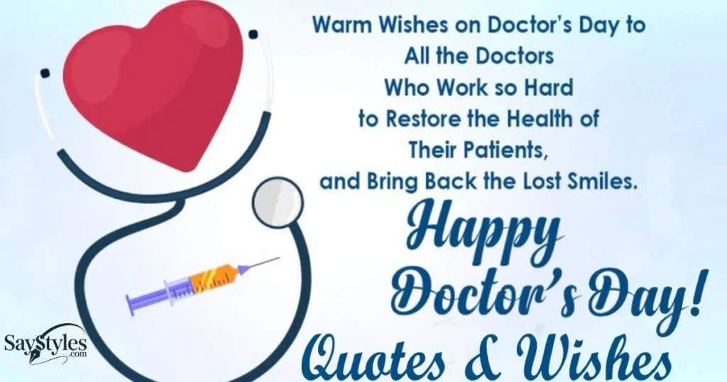 Doctor’s Day wishes