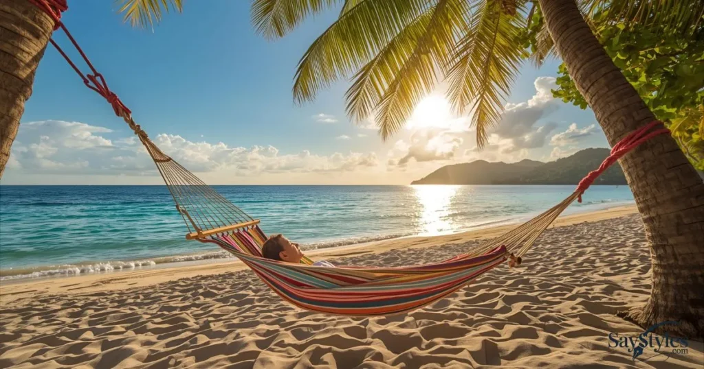 Relaxing and recharging