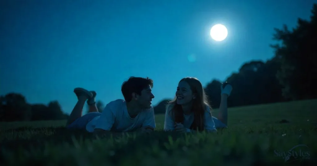  ‘The Moon Is Beautiful Isn’t It’