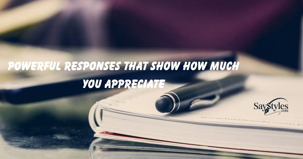 How Much You Appreciate
