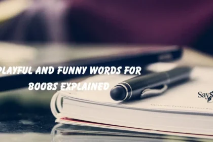 Words for Boobs Explained